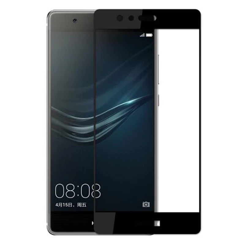 Для Huawei p9 плюс ультра тонкий Стекло chanyaozy шелк Экран протектор 9 H premiun полное