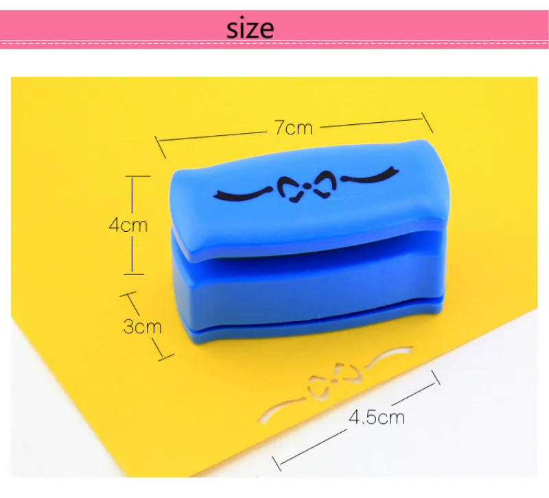 Устройство для тиснения с рисунком краев устройство гравировки цветов полый
