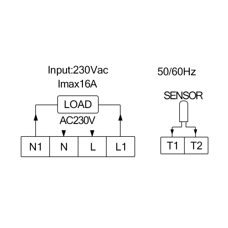 Комнатный теплый термостат регулятор температуры подогрева пола Еженедельный