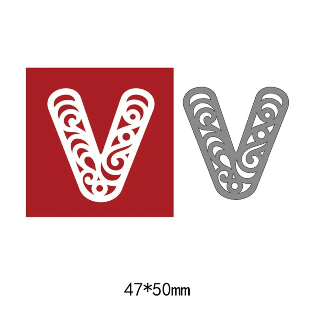 Большой большой алфавит буквы металлические Вырубные штампы трафареты для