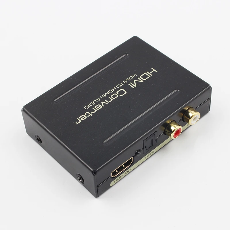 Цифровой оптический аналоговый экстрактор 2 канала PCM стерео аудио Blu Ray Play 1080P HDMI в