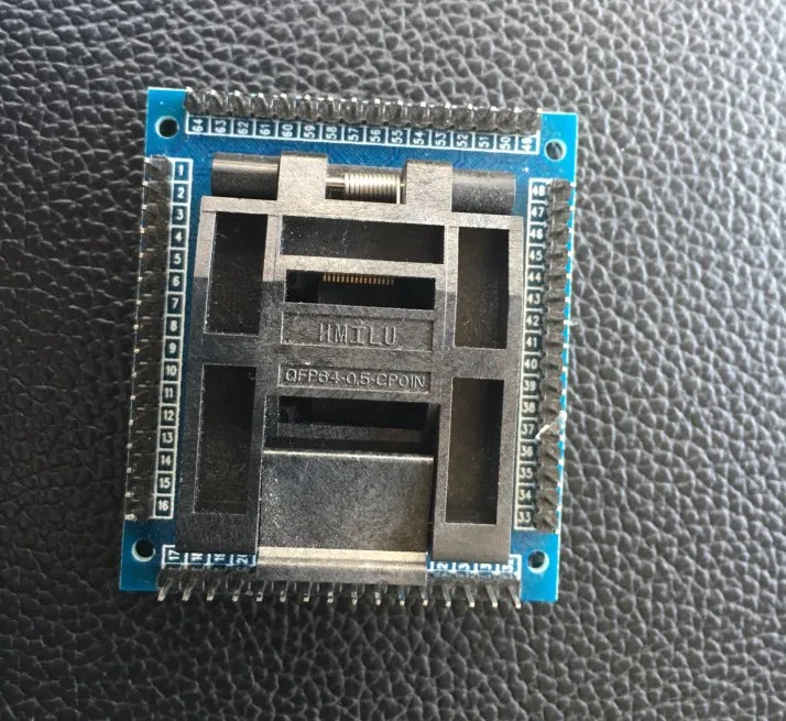 Адаптер типа U QFP64 TQFP64 LQFP64 адаптер IC тестовый разъем программатора qfp64 tqfp64