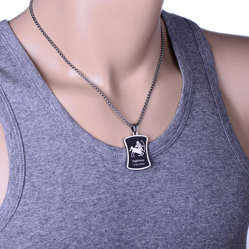 Новинка ожерелье с кулоном Галактическое созвездие дизайн 12 Знак зодиака