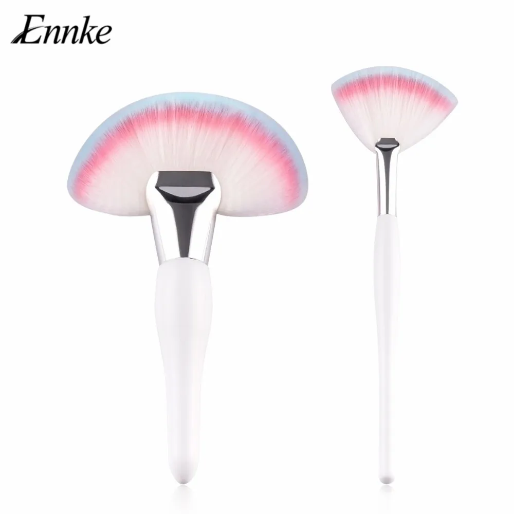 Профессиональный набор кистей для макияжа 2 шт. большой веер румяна|Аппликатор