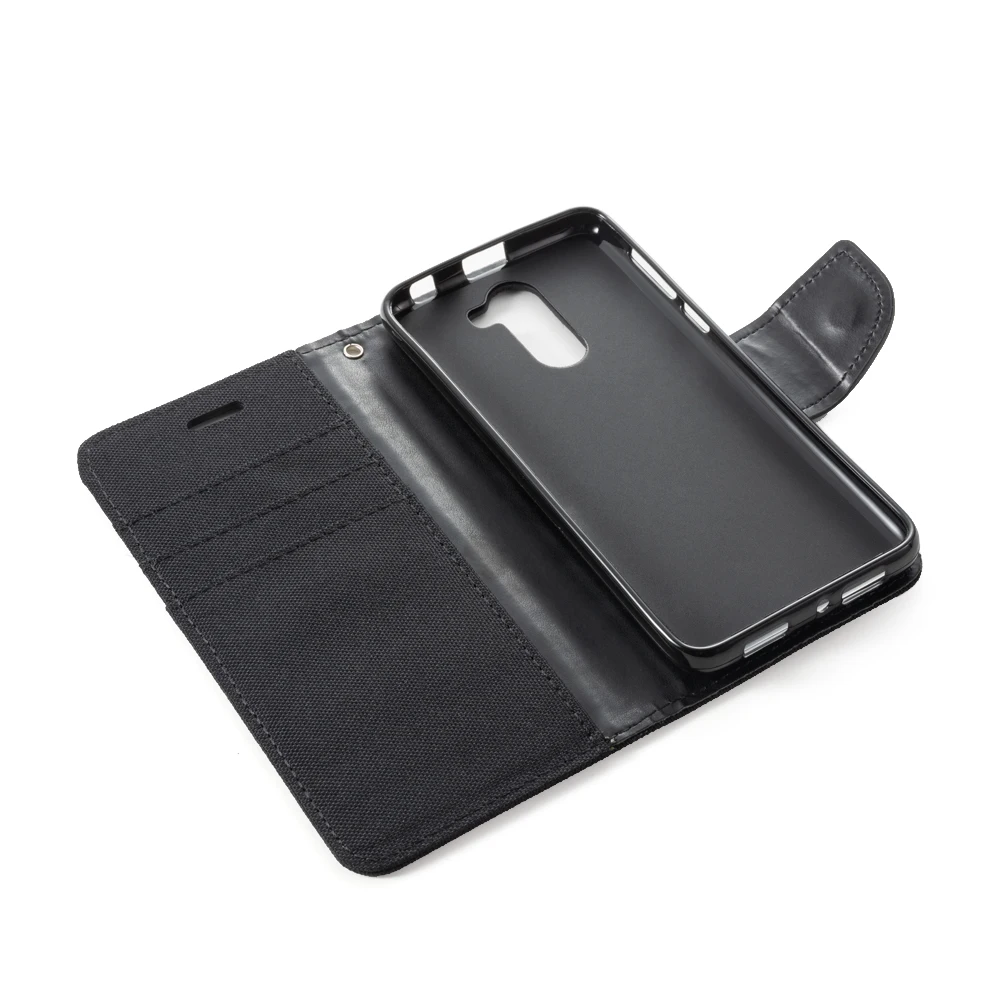 Чехол-книжка из искусственной кожи для телефона Doogee X60L, чехол-книжка для Doogee BL12000, чехол-кошелек в деловом стиле, Мягкая силиконовая задняя крышка из ТПУ