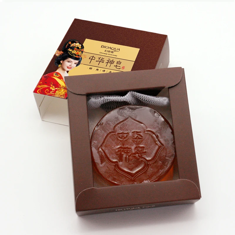 Bioaqua новый китайский золотой мыло ручной работы эфирное масло очистка лица для