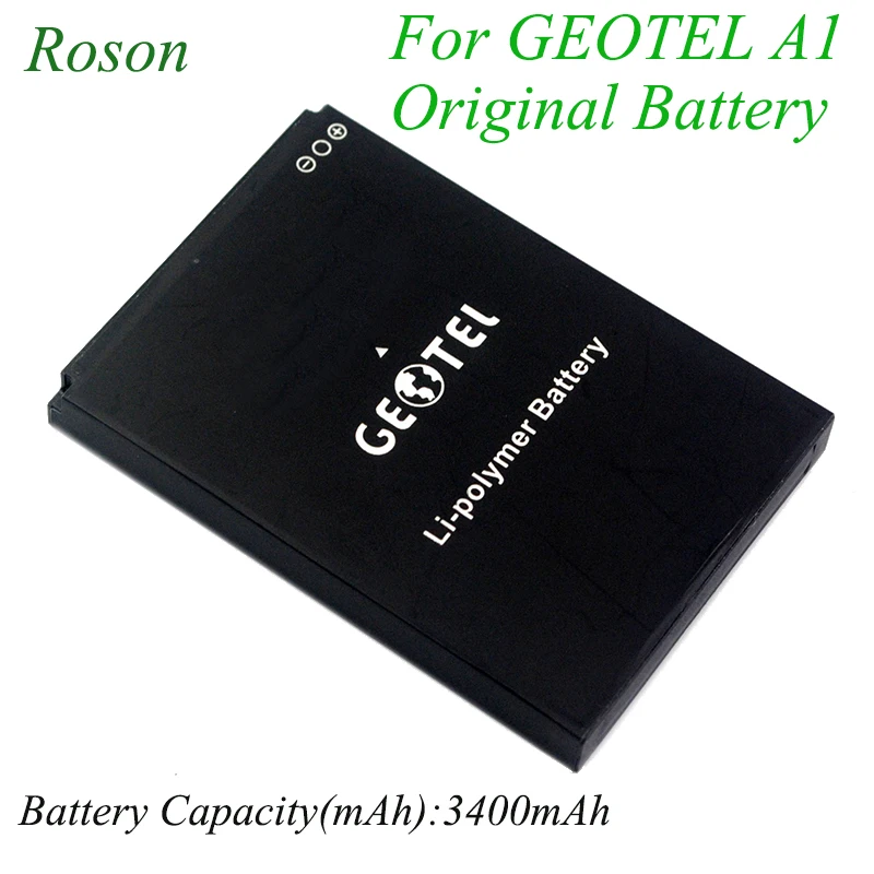 Аккумулятор для мобильного телефона Roson GEOTEL A1 3400 мАч Новые резервные батареи