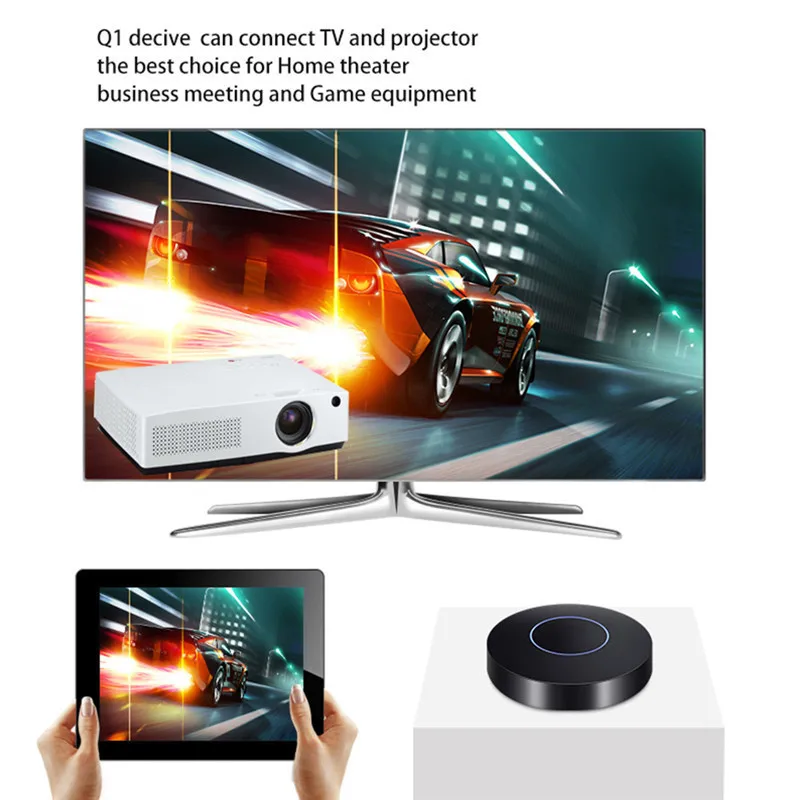 2017 HDMI + AV WI-FI Беспроводной Дисплей дублирования ключа с DLNA Miracast AirPlay Wi-Fi HD 1080 P
