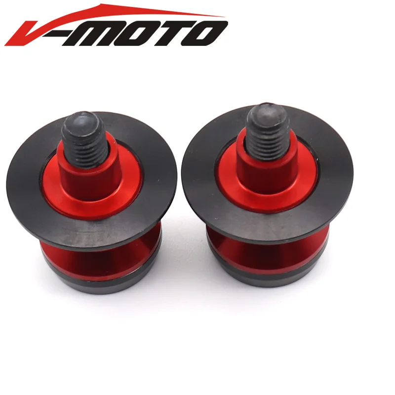 

2019 Motorcycle CNC Aluminum Swingarm Spools Slider Stand Screws For KAWASAKI Z 300 Z300 2015-2017