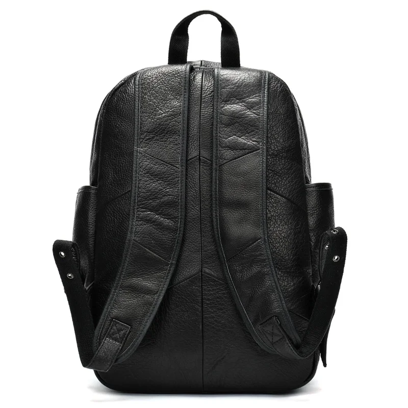 MVA Bag Genuine Leather Backpack For Men School Waterproof Big Weekend Travel Multifunction 8590 | Багаж и сумки