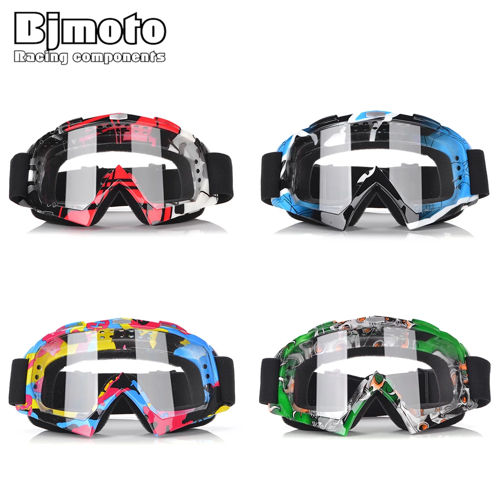 Очки для мотокросса BJMOTO спортивные гоночные очки солнцезащитные грязевого