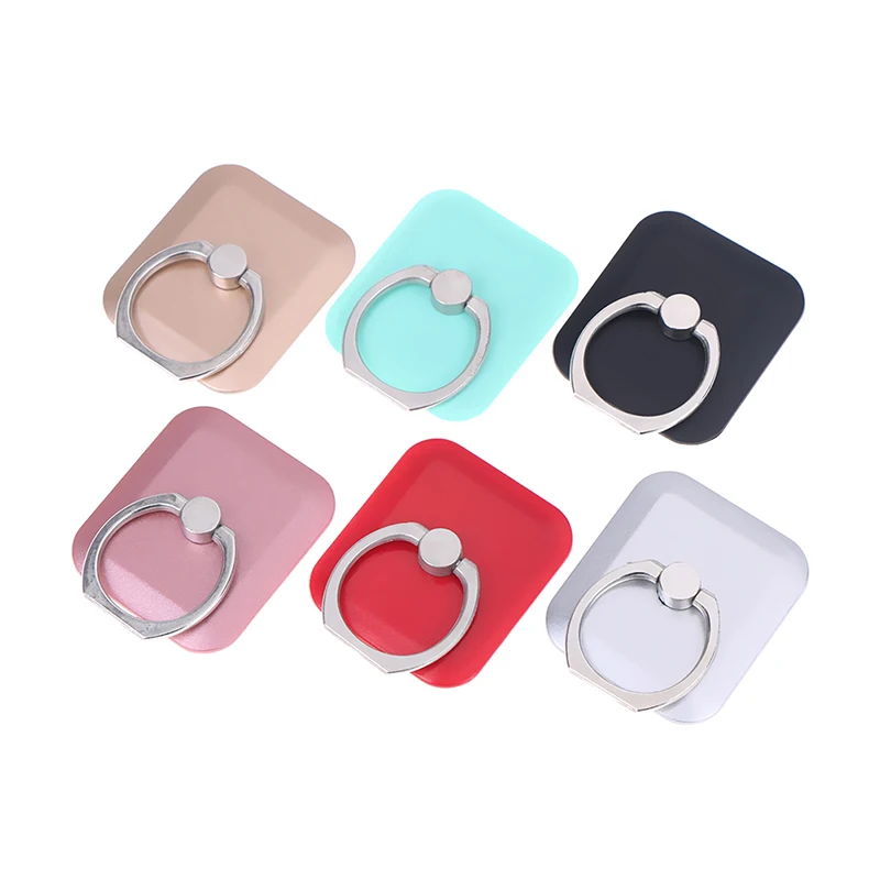 Квадратный палец кольцо мобильный телефон подставка держатель для iPhone X 8 7 6 6S Plus