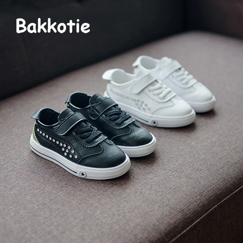 Bakkotie 2017 Новая мода Демисезонный для маленьких мальчиков повседневная обувь