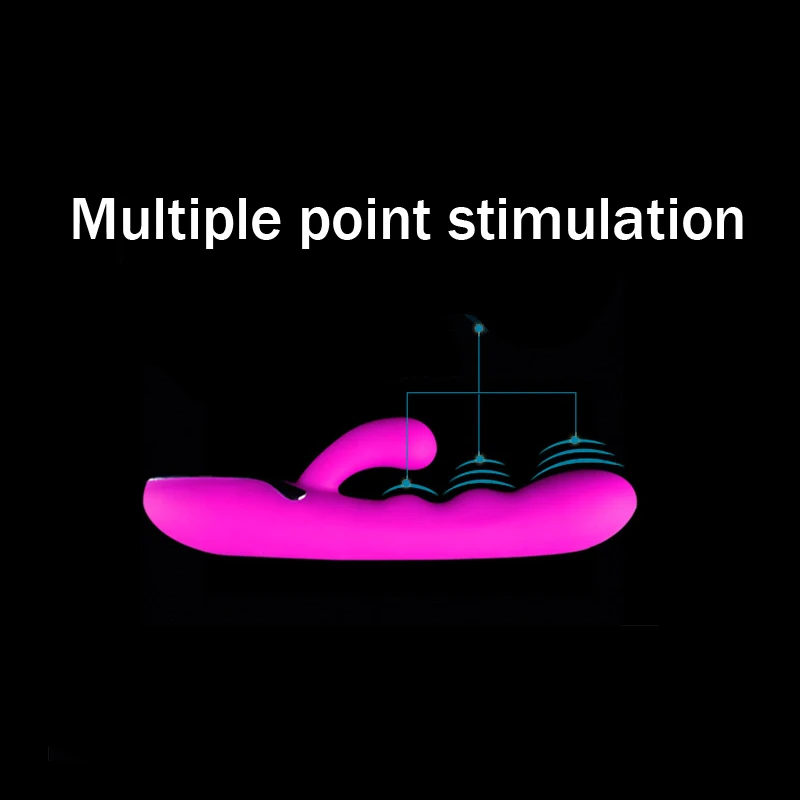 Силиконовый массажер для стимуляции точки G и клитора взрослых мастурбатор секс