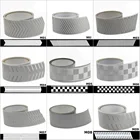 Светоотражающая серебристая лента высокой видимости, термоклейкая ткань, Виниловая пленка для одежды