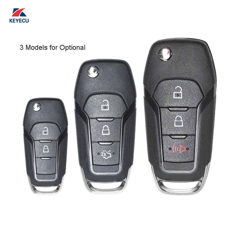 Запасной чехол для смартфона KEYECU Fob 2/3Btn Ford Fusion Edge Explorer 2013 2015 FCC ID: только