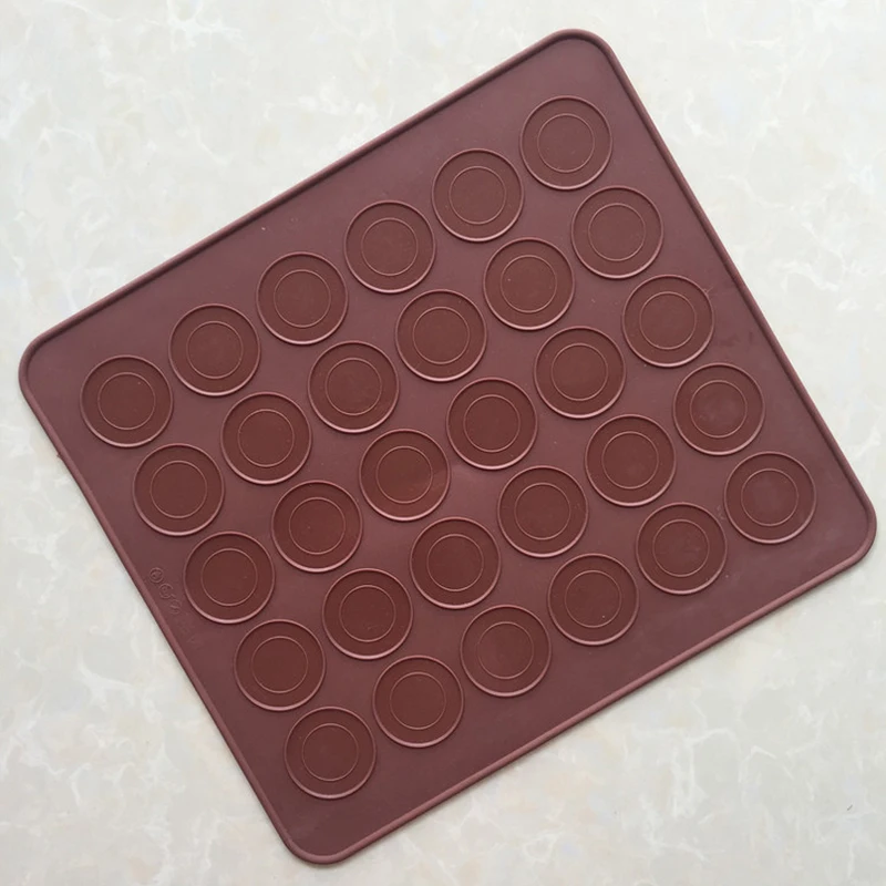 Силиконовый коврик для выпечки Macaron Macaroon форма SQ300 | Дом и сад