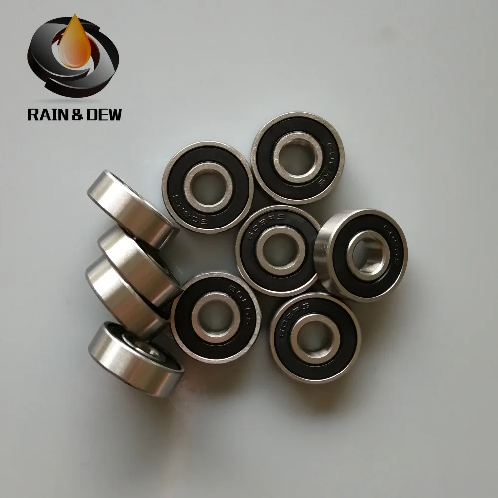 608 2RS черное уплотнение скейтборд подшипники 8X22X7mm ABEC 7 подшипники|Валы| |