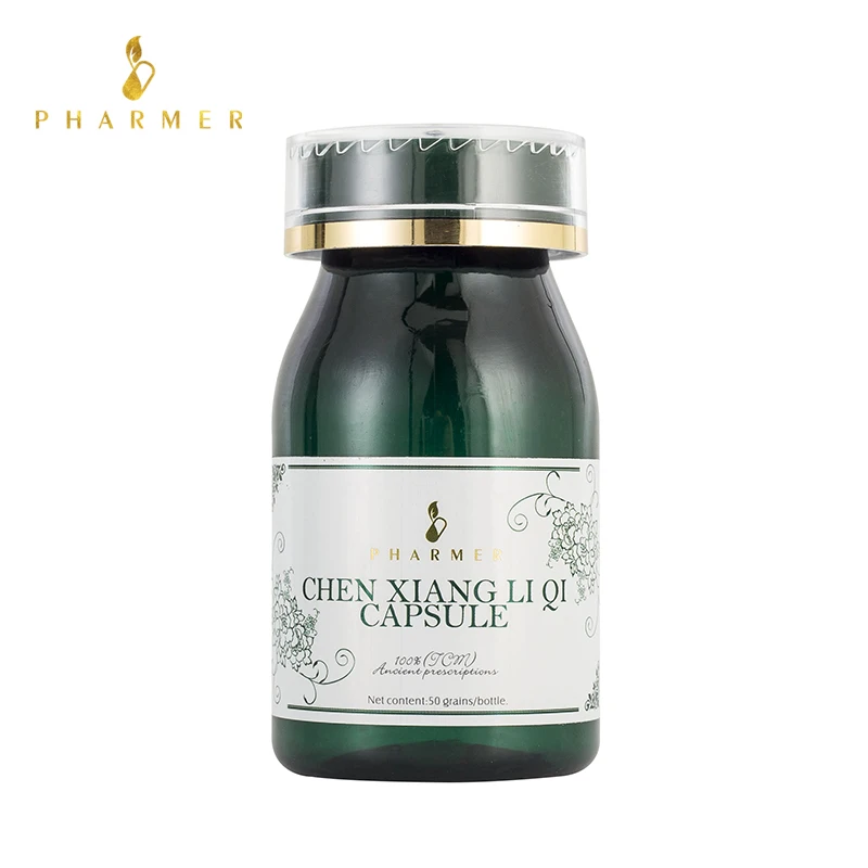Pharmer Chen Xiang Li Qi капсулы очищающие сердце и легкие регулирующие qi спокойный