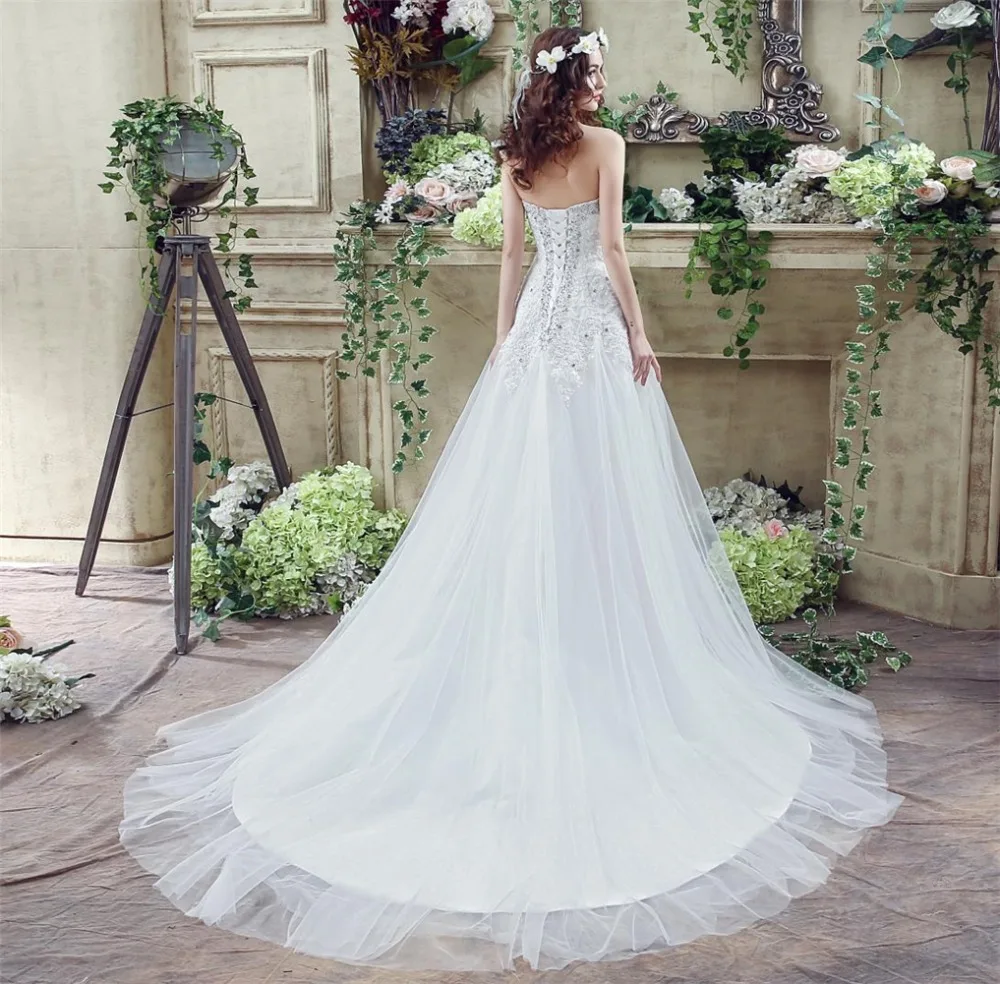 Элегантное платье размера плюс для беременных свадебные платья с бисером кружева драпированная белая/цвета