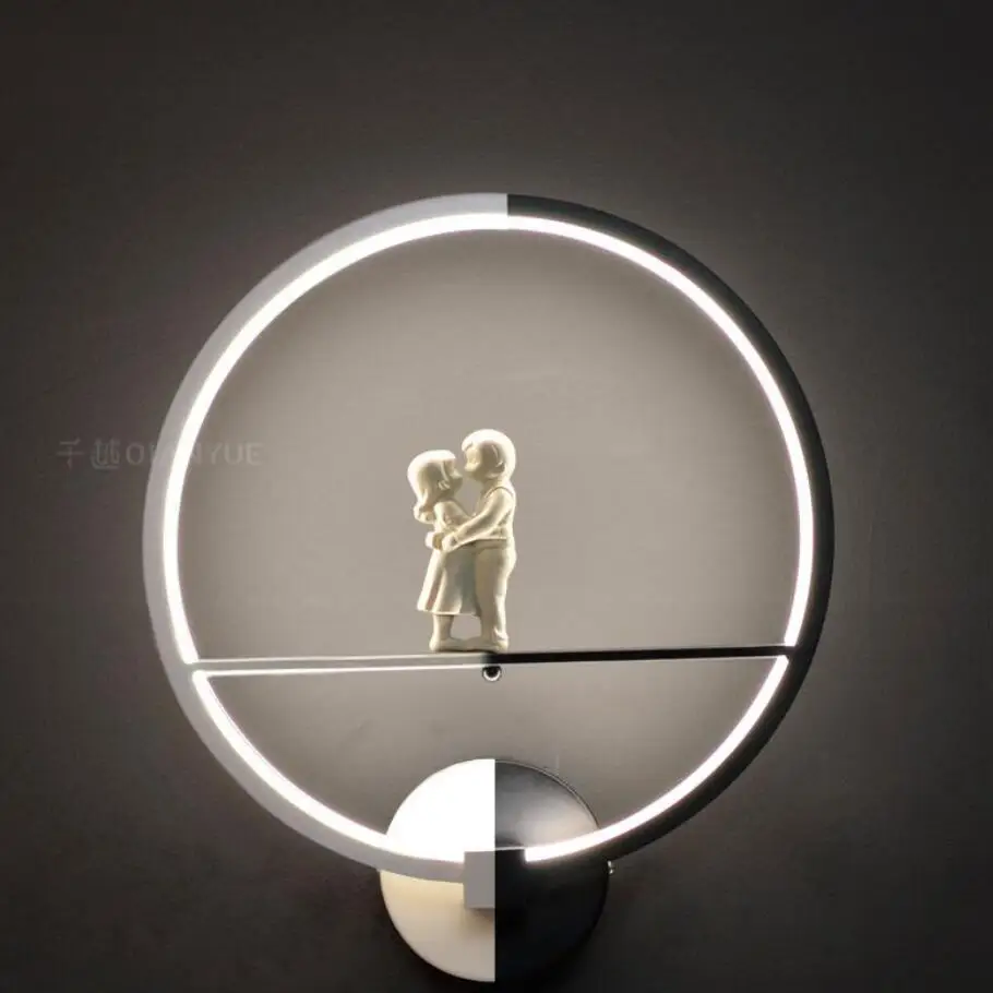 Настенный светильник для любителей современного искусства светодиодные лампы