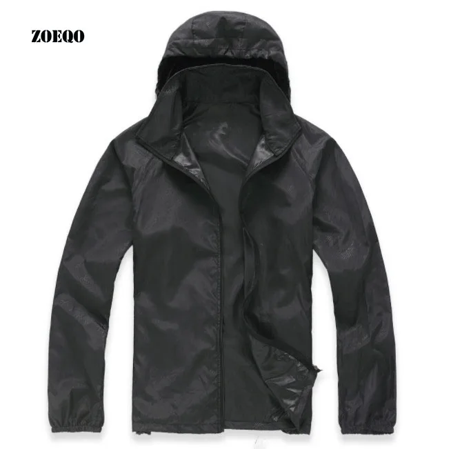 Новая мужская женская модная куртка ветрозащитная Сверхлегкая быстросохнущая