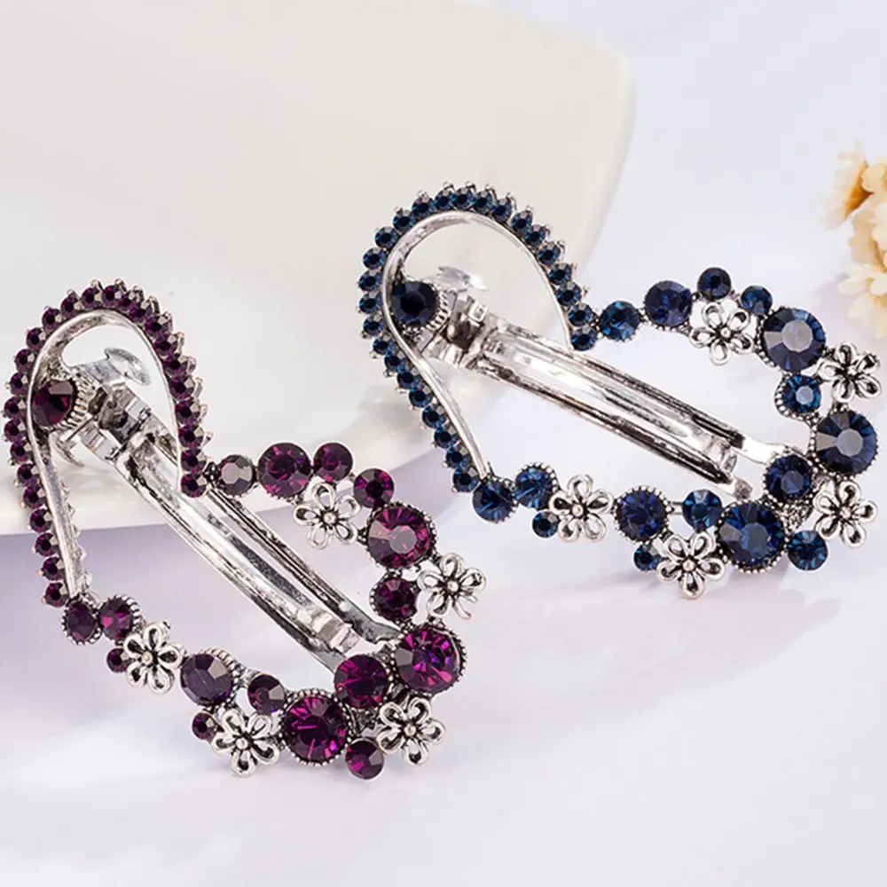 1 шт. элегантный кристалл горного хрусталя аксессуары для волос Классические