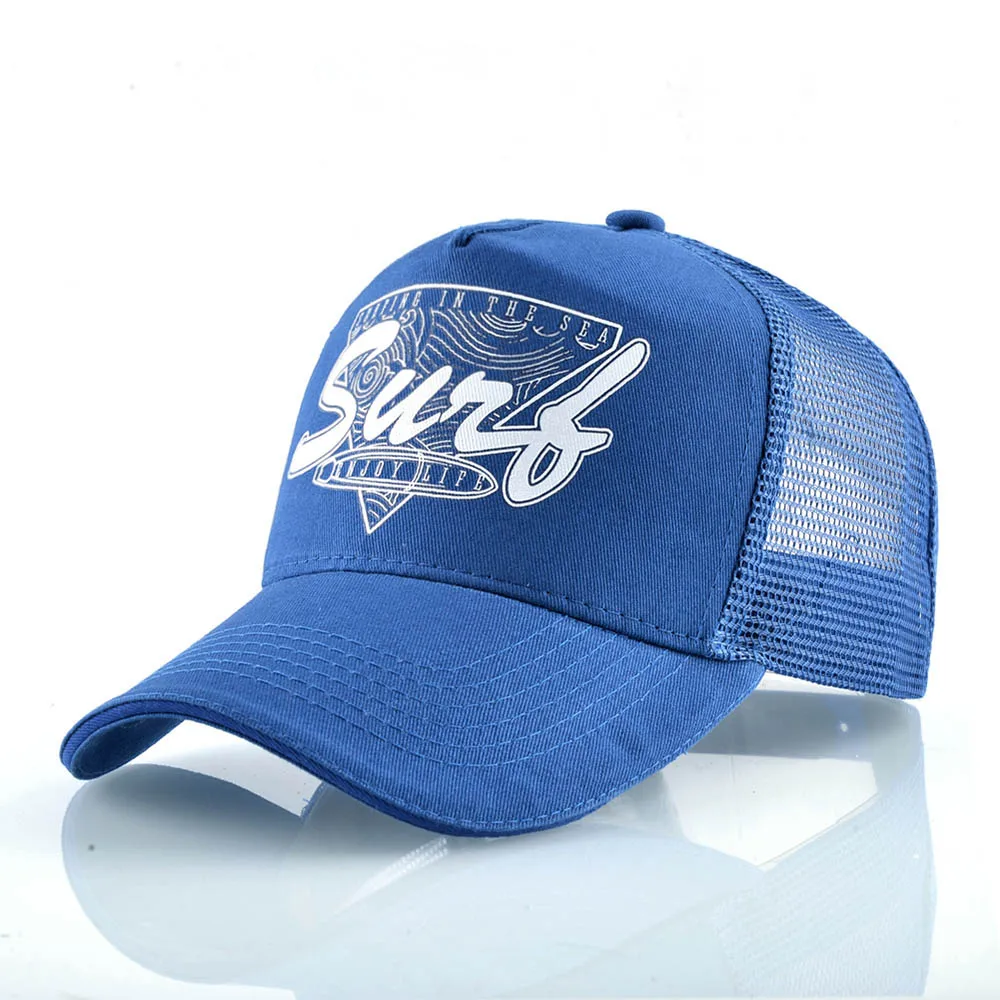 Blue Trucker Hat FS Casquette Trucker шапка зимняя дышащая сетчатая шляпа Snapback 5 панель Кепка s для мужчин и женщин высокое качество бейсболки красный зеленый хип-хоп - Цвет: Blue Trucker Hat