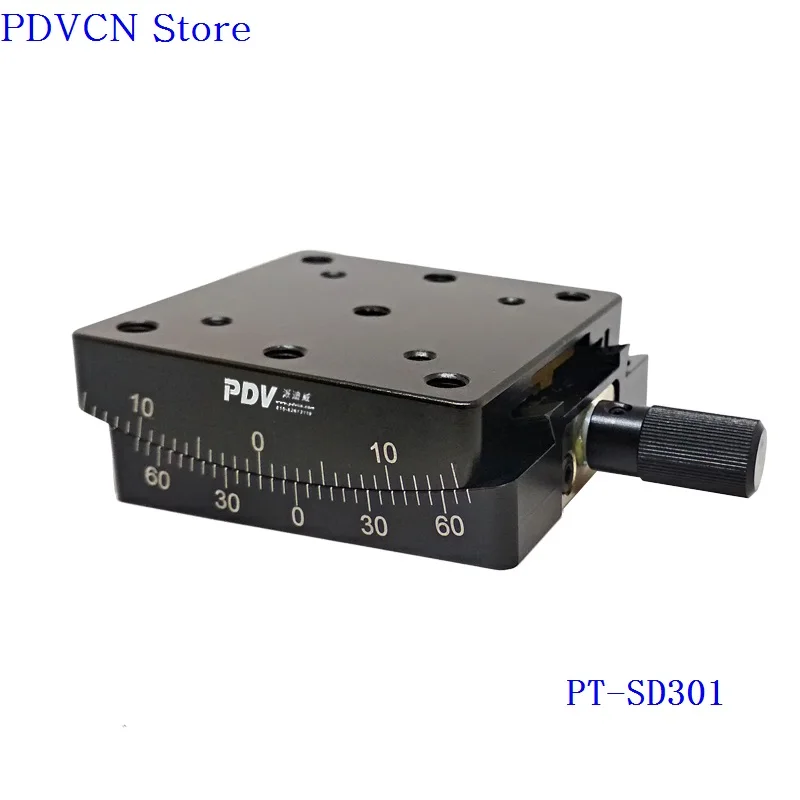 PT SD301 точный ручной Гониометр платформа ласточкин хвост оптический скользящий