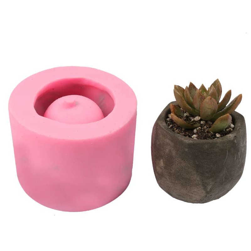 1 шт. горшки для растений, силиконовая форма для растений в горшках, цементный цветок, форма для горшков, инструмент для полимер для поделок сделай сам для украшения игрушек