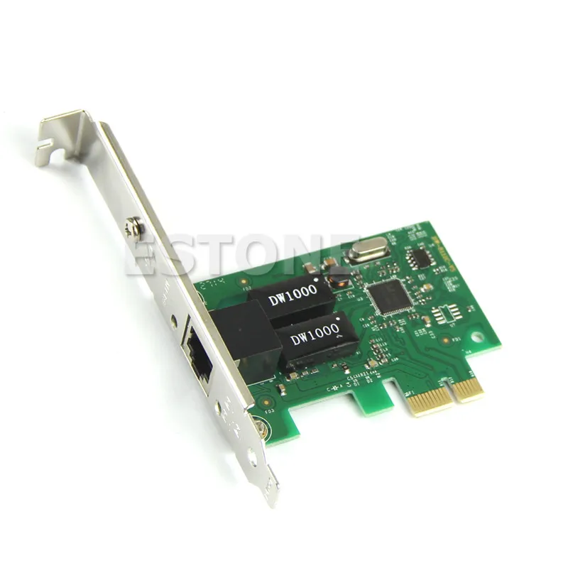 Gigabit Ethernet PCI-E сетевой контроллер карты 10/100/1000 Мбит/с RJ45 RJ-45 LAN адаптер конвертер