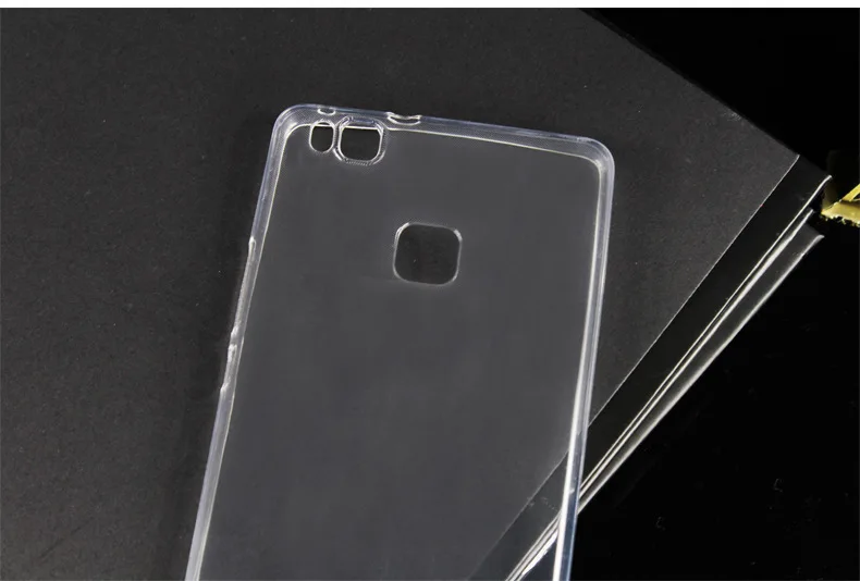 Чехол для Huawei P8 Lite Etui 5 0 &quotсиликоновый прозрачный чистый мягкий белый чехол 2&quot