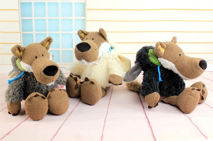 1 шт. плюшевая игрушка Волк|doll cute|stuffed dollplush toys |