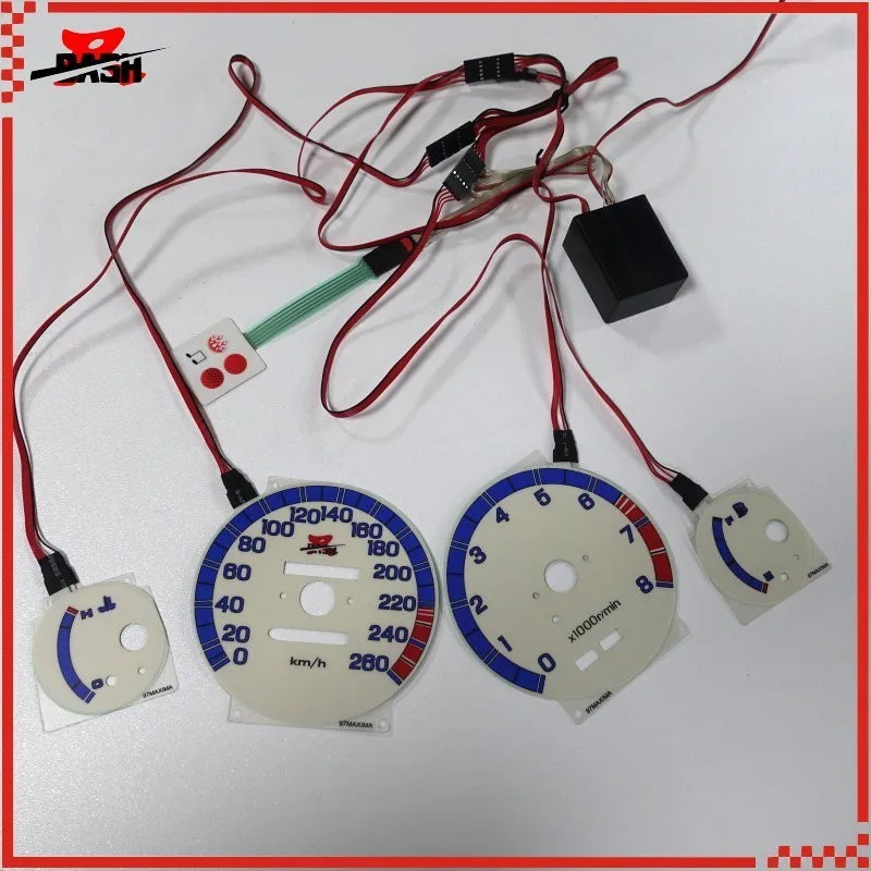 Измеритель свечения DASH EL для Maxima A32 1995 1999 2 stage Reverse Glow White face Blue Lighting|Спидометры| |