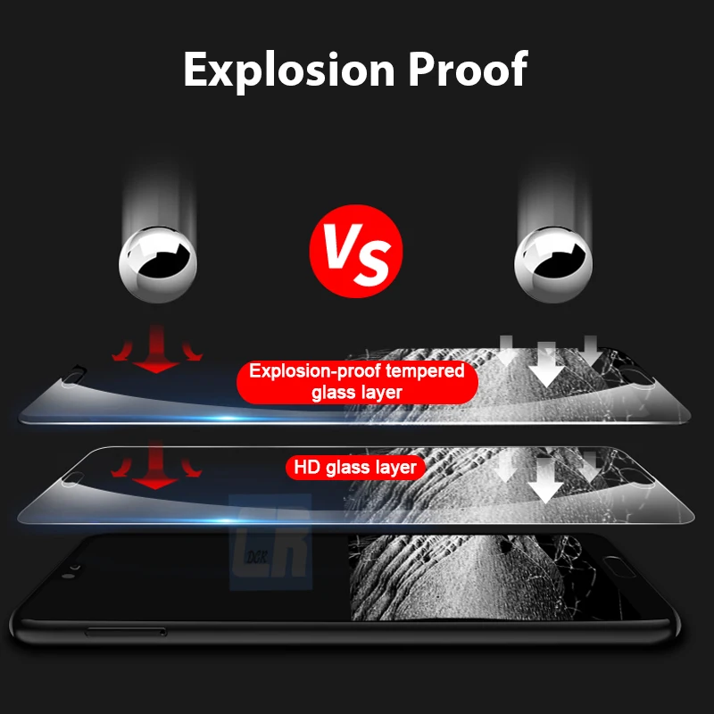 DCR 5D изогнутое полное покрытие закаленное стекло для Huawei Mate 9 Lite Защита экрана 10