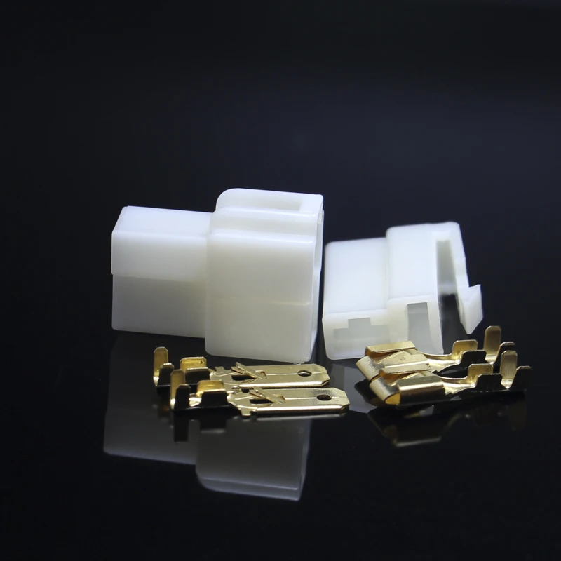 Набор электрических автомобильных проводов 6 3 мм 10 комплектов | Обустройство