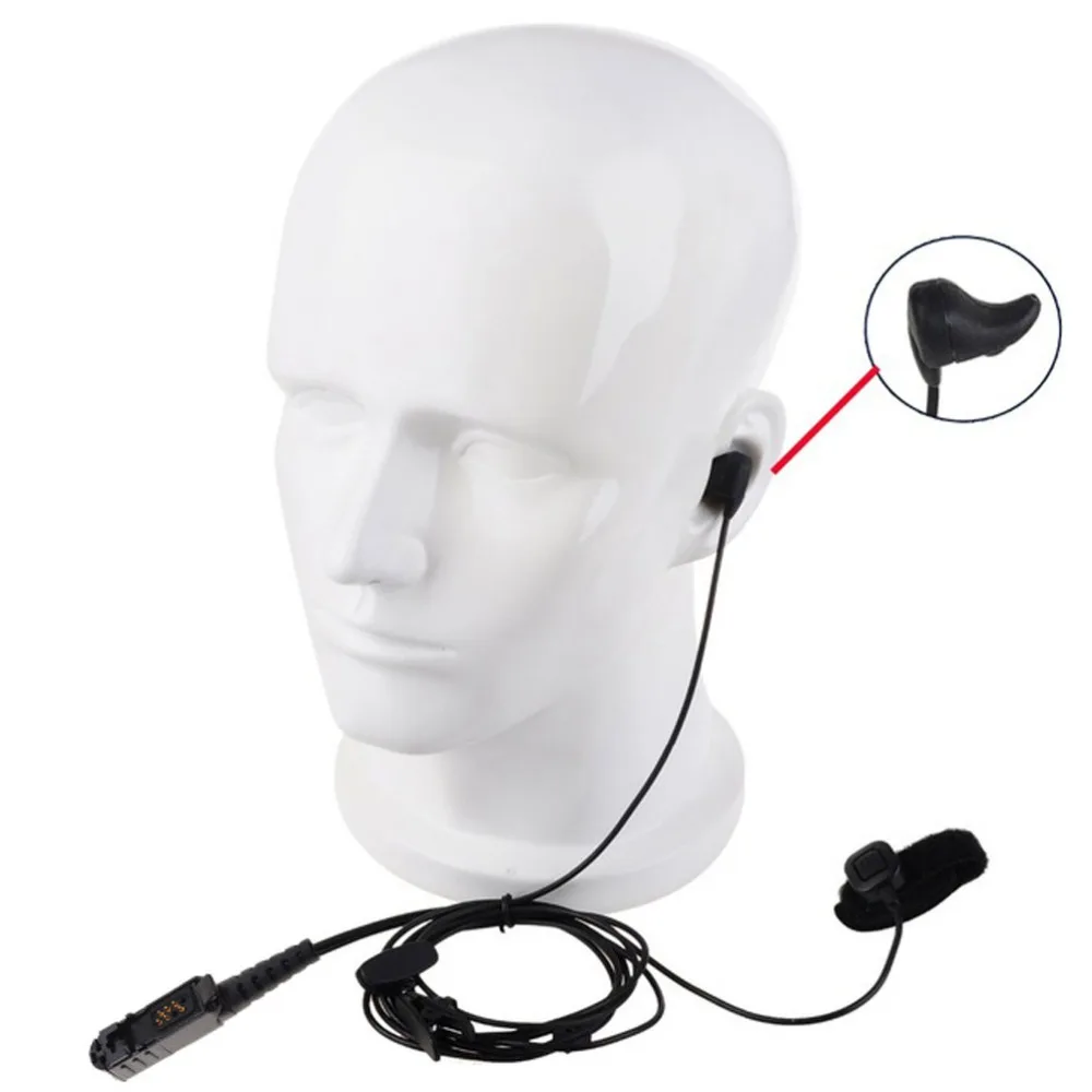 YIDATON ушной Вибрационный наушник PTT mic для MOTOTRBO DGP 8050 Elite DP2400 XiR P6600 XPR3500 TETRA MTP3250 DEP550 XIR