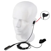 YIDATON ушной Вибрационный наушник PTT mic для MOTOTRBO DGP 8050 Elite DP2400 XiR P6600