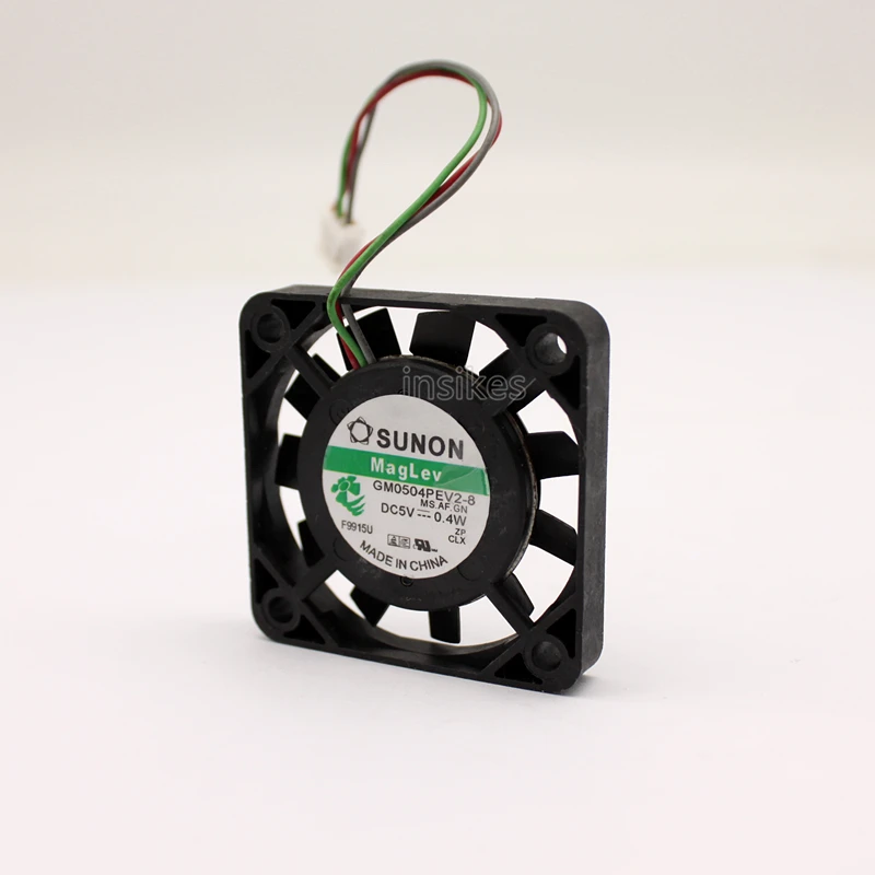 Вентилятор охлаждения Sunon GM0504PEV2 8 компьютер осевой вентилятор DC 5V 0 4 W 0.1A см 40*40*6 мм