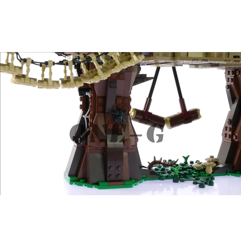 Compatible with lego 10236 Building blocks 05047 1990pc star wars military Bricks Ewok Village figures toys for children | Игрушки и