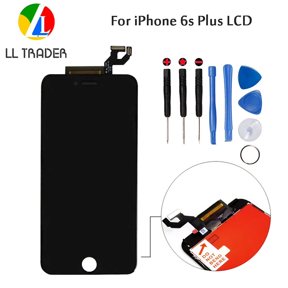 Без битых пикселей ЖК-дисплей для iPhone 6s Plus Pantalla Замена 3D сенсорный экран