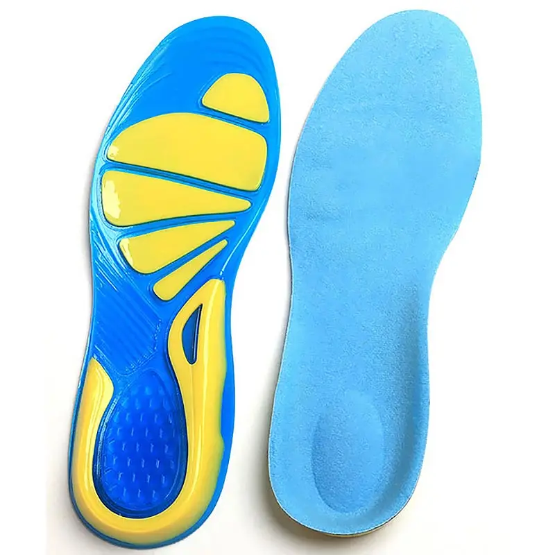 

Silicon Gel Insoles Running Sport Insoles Shock Absorption Pads arch orthopedic insole insoles Foot Care for Plantar Fasciitis