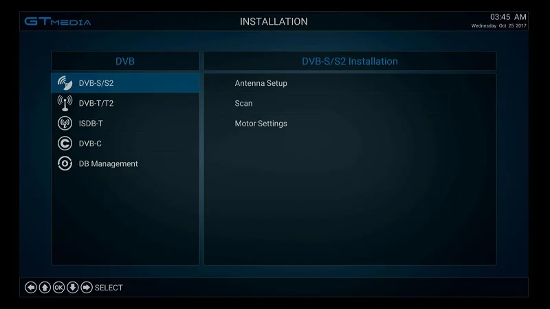 Gtmedia GTC спутниковый ТВ приемник встроенный wifi Поддержка DVB S2 DVB T2 DVB-T Android tv Box