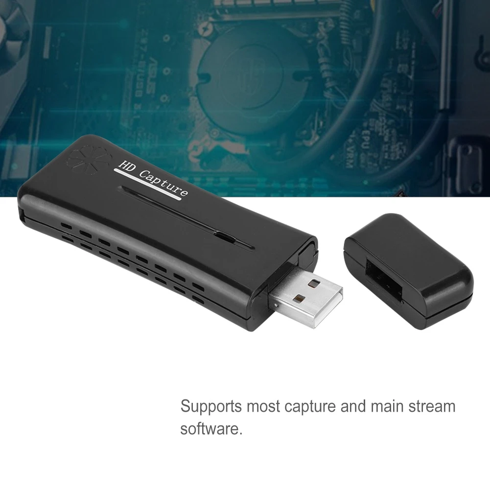 USB2.0 1920*1080 Карта видеозахвата для MPEG4/MPEG2/MPEG1 горячая распродажа