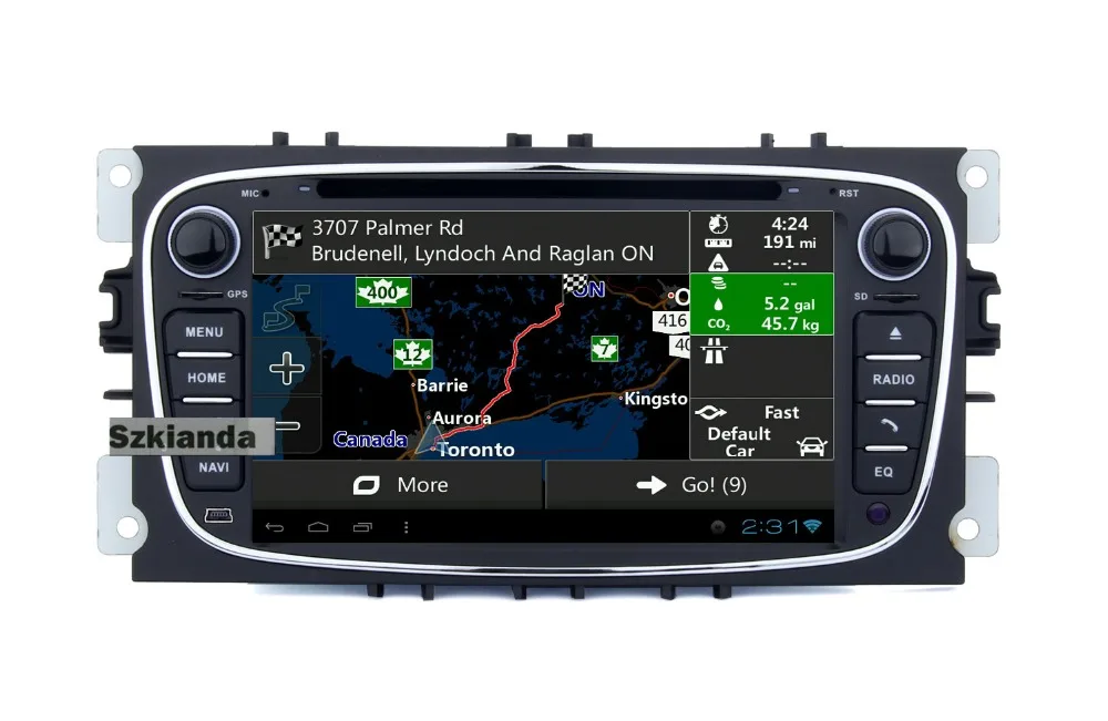 4G+ 64G Автомобильный мультимедийный плеер Android 9 gps автомобильный dvd-плеер с двумя цифровыми входами для FORD Focus S-MAX Mondeo C-MAX Galaxy wifi Автомобильный компактное минирадио DVR