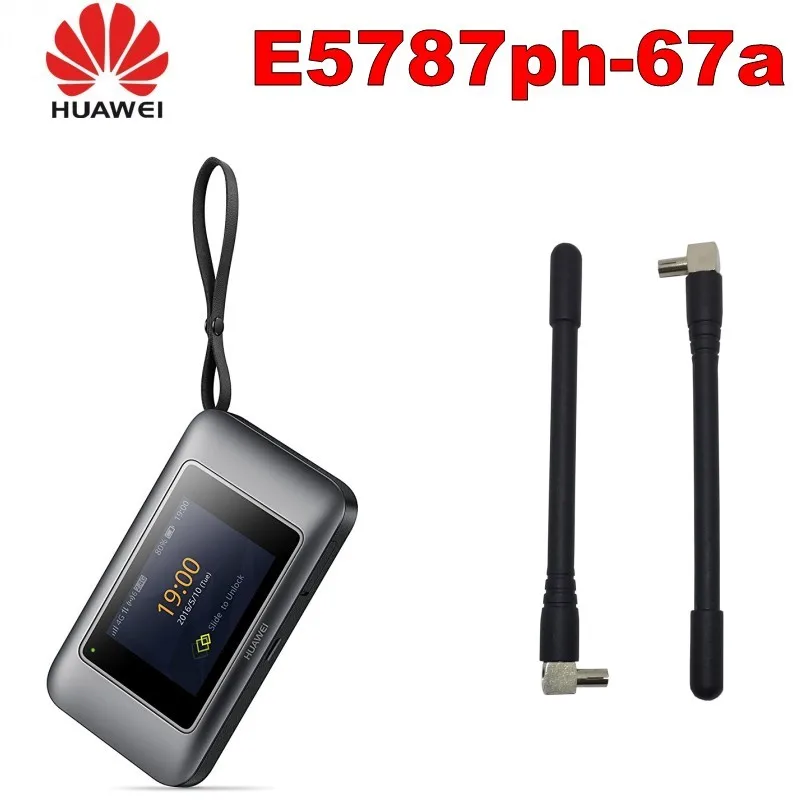 Мобильный роутер Huawei E5787 разблокированный с антенной LTE Cat6 Wi-Fi аккумулятор 3000 мАч