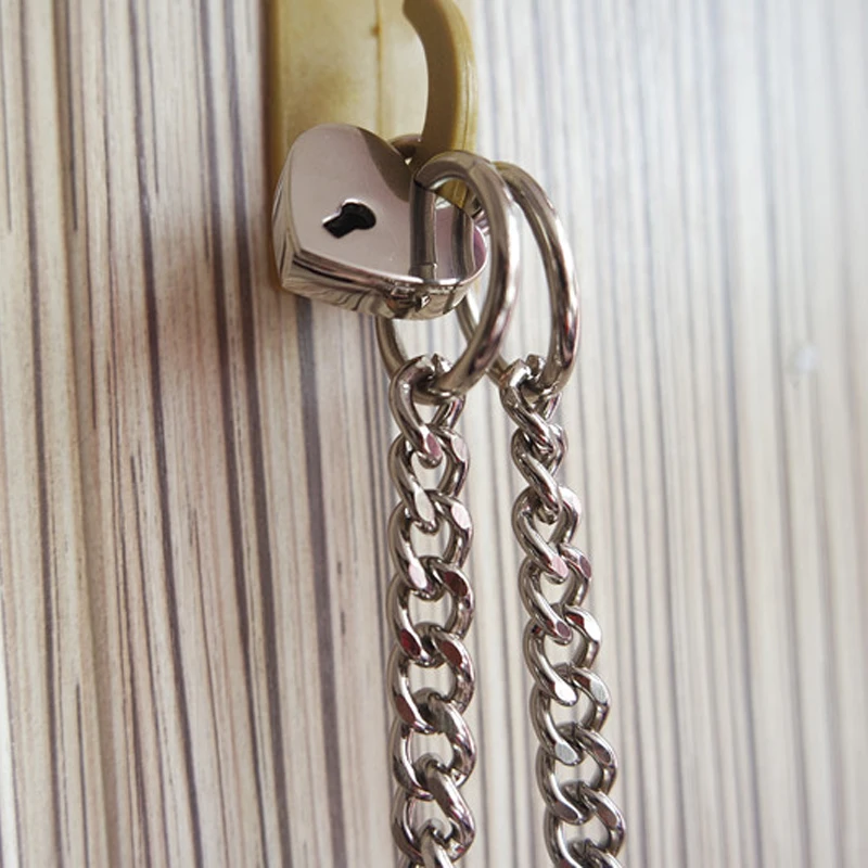 1 комплект пятьдесят оттенков серого ручная работа панк цепи безопасное сердце