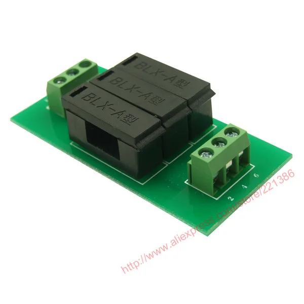 3 канальный Модуль интерфейса предохранителя держатель крепление на Din рейку для