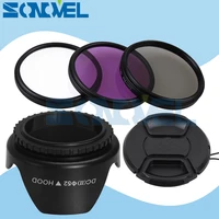 52mm uv cpl fld filter kitfront lens capflower lens hood for nikon d5600 d5500 d5300 d5200 d3400 d7500 d3200 and af s 18 55mm
