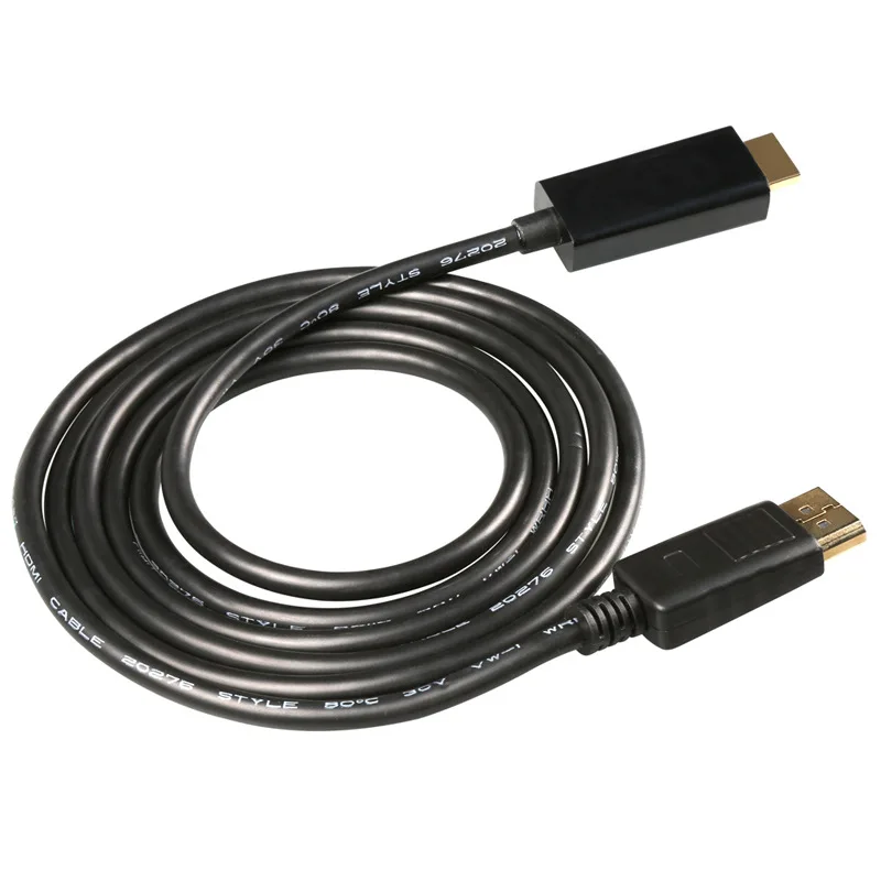 Высокое качество Дисплей Порты и разъёмы к HDMI кабеля мужчина DP мужчинами кабель